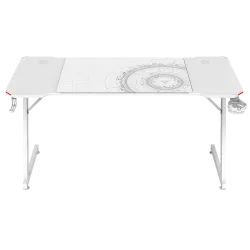 Стол компьютерный ZONE 51 TRINE 140 RGB White