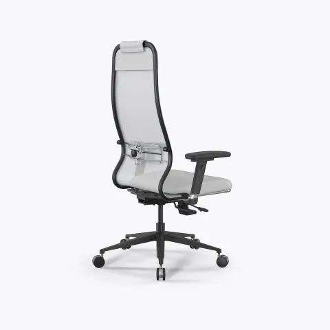 Кресло SynchroSit 10 L1-115D - X2+Extra /Um00/Wm12/D03P(M18.B11.G19.W25), Белый