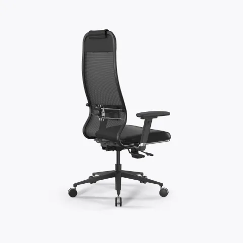 Кресло SynchroSit 10 L1-115D - X2+Extra /Um00/Wm12/D03P(M18.B11.G19.W25), Черный