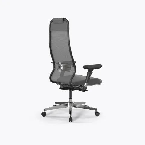 Кресло SynchroSit 10 L1-115D - X2+Extra /Um00/Wm12/D13P(M24.B22.G18.W02), Серый