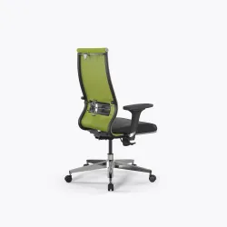 Кресло SynchroSit 10 B2-163D - T+Extra /Km00/Wm12/D02P(M20.B22.G18.W02), Лайм-Черный
