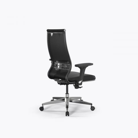 Кресло SynchroSit 10 B2-163D - T+Extra /Km00/Wm12/D02P(M20.B22.G18.W02), Черный