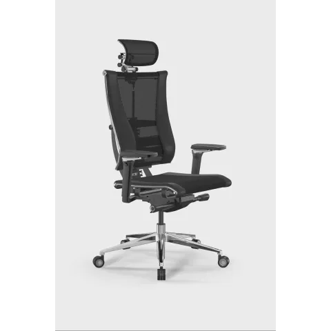 Кресло Метта Y 4DF B2-57D - YM93+Infinity /Vc09/Nc09/D15P/H13mM-3D(M26.B35.G25.W04), Черный