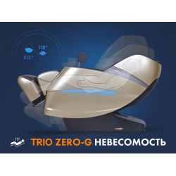 Массажное кресло FUJIMO 氣 Combat 4D Коричневый