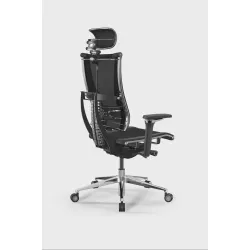 Кресло Метта Y 4DF B2-57D - YM93+Infinity /Vc09/Nc09/D15P/H13mM-3D(M26.B35.G25.W04), Черный
