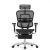 Кресло Falto Ergohuman Luxury 2 с подножкой (чёрный каркас/сетка чёрный T-168-B1 Black)