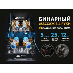 Массажное кресло FUJIMO EXCELSIOR Коричневый