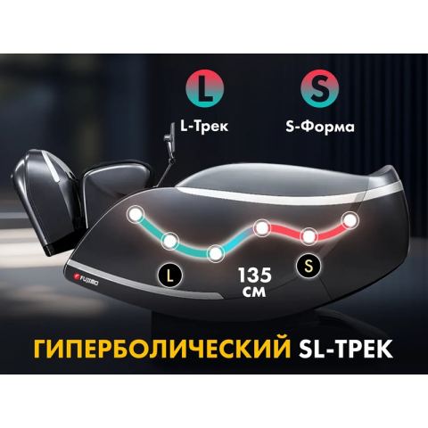 Массажное кресло FUJIMO 氣 GURU2 Серый