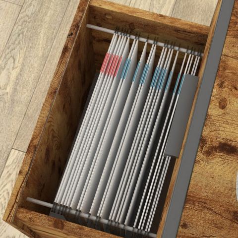 Тумбочка на колесиках ERK-HORB-US