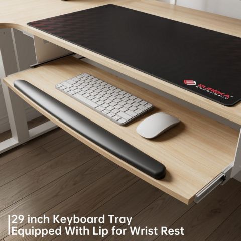 Стол угловой EUREKA ERK-EHD-L60L-MW (левый), клён