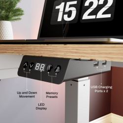 Стол угловой EUREKA ERK-EHD-L60L-MW (левый), клён