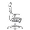 Кресло Falto Ergohuman Luxury 2 с подножкой (серый каркас/сетка светлаяT-168-B2 Natural)