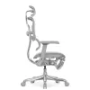 Кресло Falto Ergohuman Luxury 2 с подножкой (серый каркас/сетка светлаяT-168-B2 Natural)