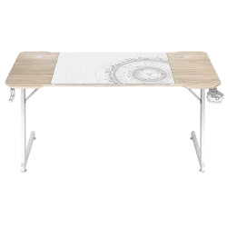 Стол компьютерный ZONE 51 TRINE 140 Wood/White