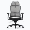 Эргономичное компьютерное кресло Eureka ERK-OC15-GY, серое