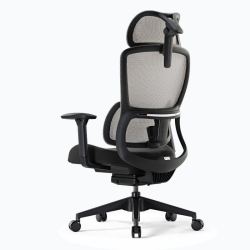 Эргономичное компьютерное кресло Eureka ERK-OC15-GY, серое