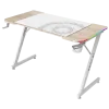 Стол компьютерный ZONE 51 TRINE 120 RGB Wood/White