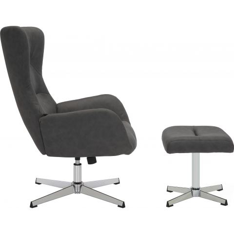 Кресло Everprof Apple Ткань Темно-серый