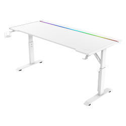 Стол компьютерный ZONE 51 RUNWAY 160 White