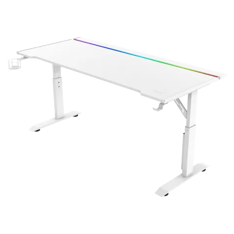 Стол компьютерный ZONE 51 RUNWAY 160 White
