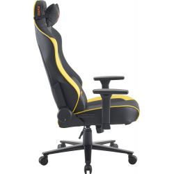 Кресло Everprof Rapid Экокожа Желтый/Черный