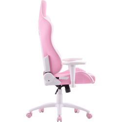 Кресло Everprof Katana Экокожа Белый/Розовый