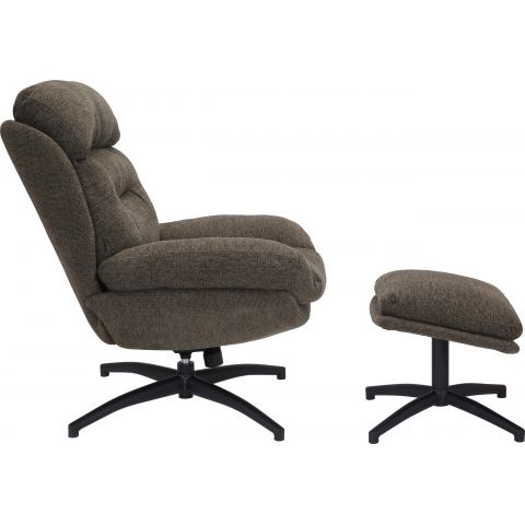 Кресло Everprof Kiwi Ткань Темно-коричневый