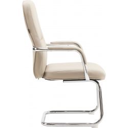 Кресло Everprof Vesta CF Экокожа Бежевый