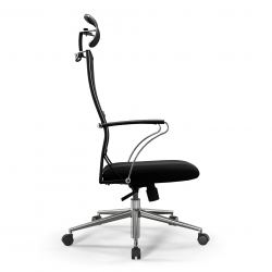 Кресло Ergolife Sit Air-180 B2-290K - Mesh(YP99)+UMF(X1) /Km00/Wh00/K15cL/H13mM-1D(TG1.0Ch/M09.B23.G18.W01) (Черный)