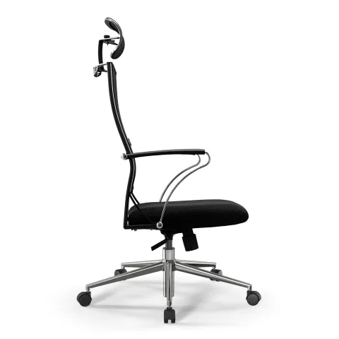Кресло Ergolife Sit Air-180 B2-290K - Mesh(YP99)+UMF(X1) /Km00/Wh00/K15cL/H13mM-1D(TG1.0Ch/M09.B23.G18.W01) (Черный)