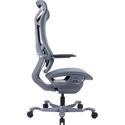 Кресло Everprof Atom Grey Экокожа Серый