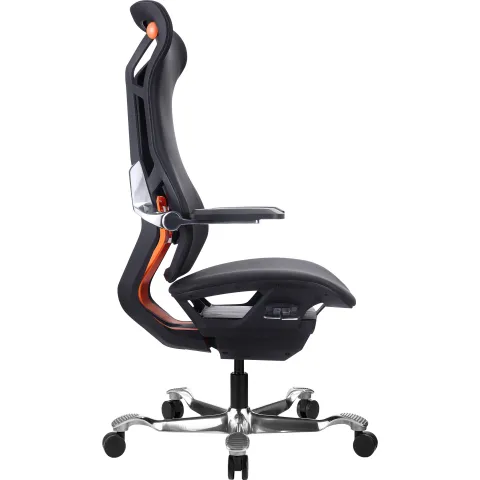 Кресло Everprof Atom Black Экокожа Черный