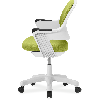 Детское кресло Robo SY-1101 (спинка/сидение зеленое/каркас белый)
