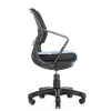 Кресло Robo С-250 SY-1208-BK-BL  (каркас черный/спинка сетка черная/сидение ткань синяя)