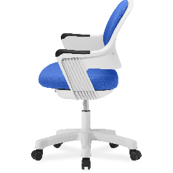 Детское кресло Robo SY-1101 (спинка/сидение синее/каркас белый)