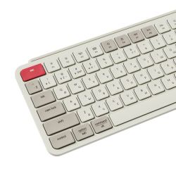 Беспроводная ультратонкая клавиатура Keychron B6 Pro, 109 клавиш, ножничные переключатели, цвет Retro Red