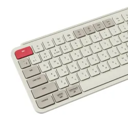 Беспроводная ультратонкая клавиатура Keychron B6 Pro, 109 клавиш, ножничные переключатели, цвет Retro Red
