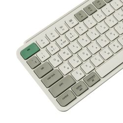 Беспроводная ультратонкая клавиатура Keychron B1 Pro, 77 клавиш, ножничные переключатели, цвет Retro Green