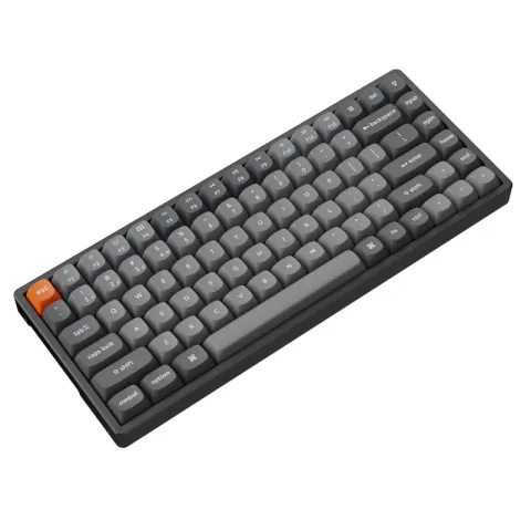 Беспроводная механическая клавиатура QMK Keychron K2 Max, 84 клавиши, RGB подсветка, Hot-swap, алюм.рамка Keychron Red Switch