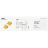 Набор переключателей Gateron High Profile Lemon, 90 шт