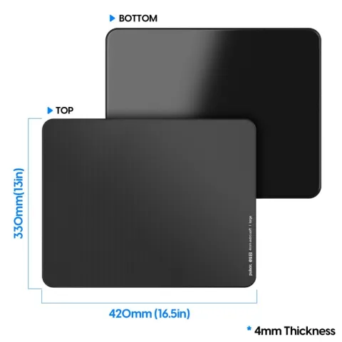 Игровой коврик Pulsar ES2 Mouse Pad 4mm L 420x330 Black