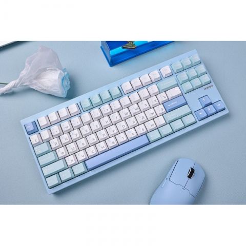 Беспроводная механическая клавиатура MCHOSE GX87 Lite, синий