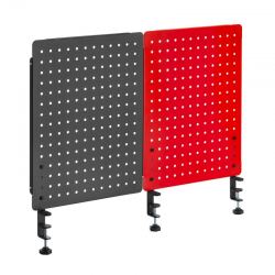 Перфо-борд (доска) для организации рабочего места FoxGear FG-DAZZL-2P, черный