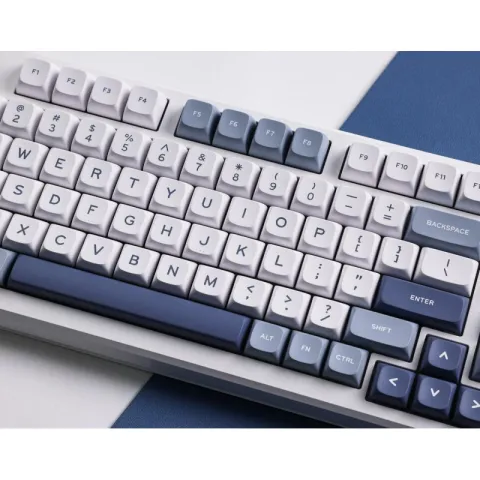 Беспроводная механическая клавиатура MCHOSE X75, темно-синий, Icy Creamsicle Switch. Английская раскладка