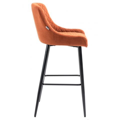 Стул барный Everprof Nico Ткань Терракотовый