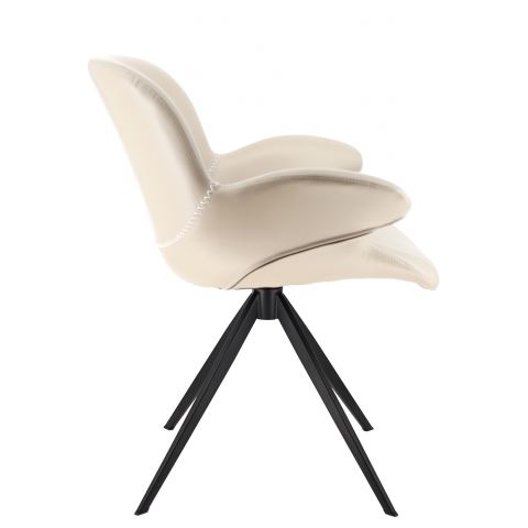 Кресло обеденное Everprof Aurora Экокожа Бежевый