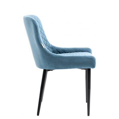 Стул обеденный Everprof Ray Ткань Голубой