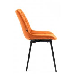 Стул обеденный Everprof Ralph Ткань Оранжевый
