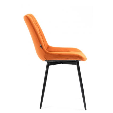 Стул обеденный Everprof Ralph Ткань Оранжевый