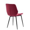 Стул обеденный Everprof Boom Ткань Бургунди